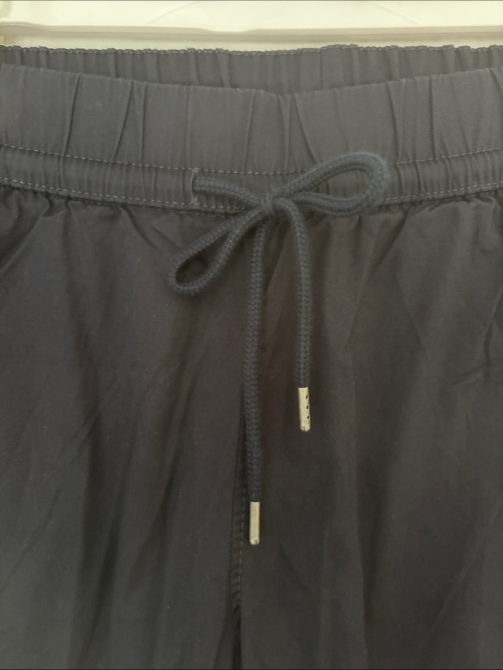 Pact Navy Organic Cotton Tapered Leg Drawstring Pant - Picture 5 of 6